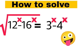 nice square root problem | math Olympiad question | algebra question