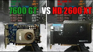 GeForce 7600 GT vs Radeon HD 2600 XT Test In 4 Games (No FPS Drop - Capture Card)