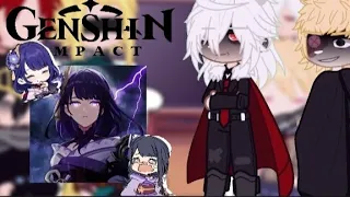 MHA (PRO HERO +VILLAIN) React to F!Y/n as RAIDEN SHOGUN || By •Erena_Chan®©|| No Part 2