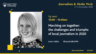 Marching on together: the challenges and triumphs of local journalism in 2020 - Laura Collins YEP
