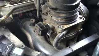 Mercedes electronic throttle..relearning idle