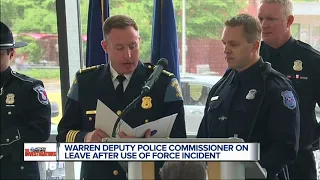 Warren Deputy Commissioner on leave after use of force incident
