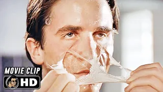 Morning Routine Scene | AMERICAN PSYCHO (2000) Christian Bale, Movie CLIP HD