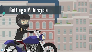 English Conversation Lesson 19:  Getting a Motorcycle