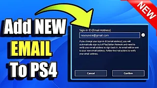 How to Change PSN Email Address on PS4 (Best Method)