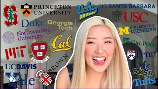 College Decision Reactions 2020!! | (19 schools: Ivies, UCs, + more)