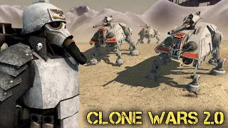 WARHAMMER 40K vs STAR WARS: Death Korps of Krieg vs Clone Troopers – Men of War: Assault Squad 2