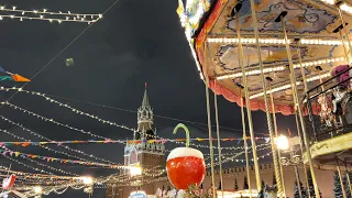 ❄ Красивая новогодняя Москва 2022! 🎄 Beautiful New Year's Moscow 2022! ❄