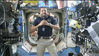 Expedition 69Astronaut Sultan Alneyadi Talks with United Arab Emirates Media April 11, 2023