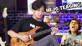 FUSION GUITAR! Abim Finger - Nothing Gonna Change My Love You  Reaction - George Benson