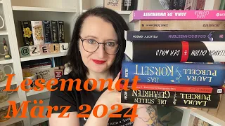 Lesemonat März 2024 📚 #booktube