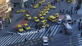 Венгрия: таксисты против Uber