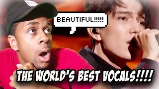 The World's Best - Dimash Kudaibergen Shows Off Wide Vocal Range In Audition reaction