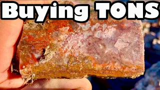 BUYING TONS OF ROCK! Agate Jasper & More HUGE PURCHASE!