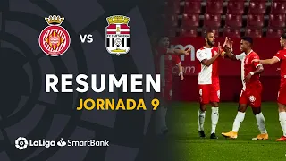 Highlights Girona FC vs FC Cartagena (2-1)