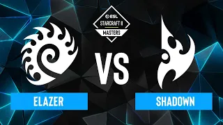 Elazer vs. ShaDoWn - ESL SC2 Masters: Winter 2023 Europe Regionals - Swiss Round 1