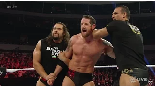 League of Nations kicks Barrett and are attacked by The Wyatts  - WWE Raw April 4 2016