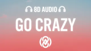 Chris Brown - Go Crazy (Remix) ft. Young Thug, Future, Lil Durk, Latto [Lyrics] | 8D Audio 🎧