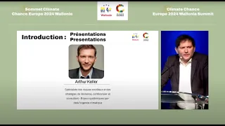 Discours lors du sommet européen Climate Chance Europe 2024 (Liège, le 8 février 2024)