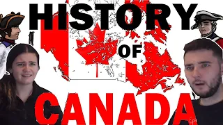 British Couple Reacts to The history of Canada explained in 10 minutes