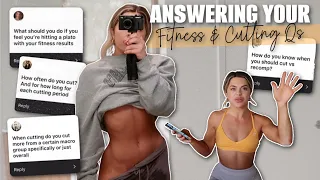 Q/A // Answering your most common weight loss / Fitness questions