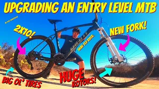 How to upgrade your entry level MTB!