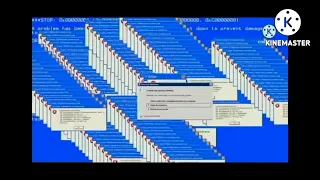 ALL WINDOWS ERROR PLAYED AT ONCE (green screen/Free Use!)