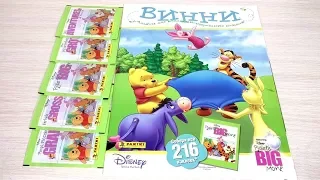 PANINI Винни. Большое кино Пятачка. Обзор альбома и первые наклейки