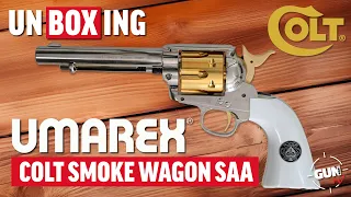 UNBOXING; Umarex Colt Smoke Wagon SAA