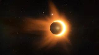 Eclipses from Space Simulation