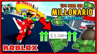 CONSEJOS PARA VOLVERTE MILLONARIO EN BLOXBURG 🤑💵| ROBLOX