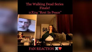 Th Walking Dead Series Finale!!! 11X24 Reaction!!!! The End is HERE