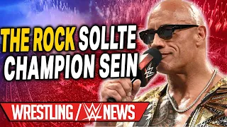 The Rock sollte Champion sein! CM Punk eingesperrt | Wrestling/WWE NEWS 51/2024