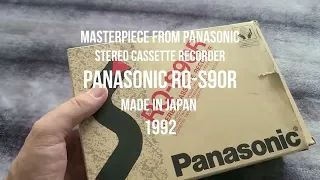 Новый плеер Panasonic RQ-S90R Шедевр от Panasonic Краткий обзор и Demo работы