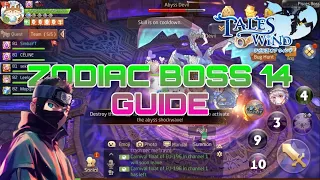 ZODIAC BOSS 14 (zod14) guide | Tales Of Wind