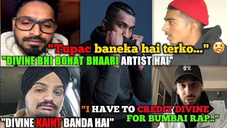 Rappers talking about DIVINE |Ft. Honey Singh,young stunners,ikka,dino james,muhfaad,47 & many more