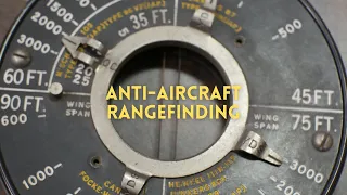 Anti-Aircraft Rangefinding