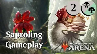 MTG Arena Beta | BG Saprolings Gameplay Ep.2 [Spoiled]