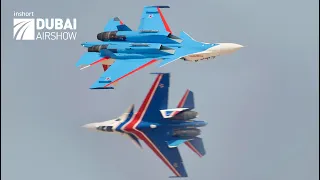 Russian Knights SU-30sm extraordinary performance at the Dubai Airshow 2021 | InShort