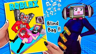 [🐾paper diy🐾] Rescued TV woman Pregnant With Many Teeth Babies | Amazing Pregnant Outfit Blind Bag