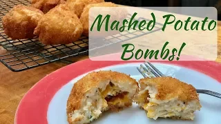 Stuffed Mashed Potato Bombs