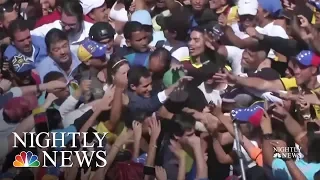 Venezuelans Protest In Cities Worldwide To Call For Maduro’s Ouster | NBC Nightly News