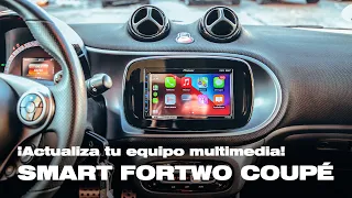 SMART FORTWO | Cambiamos radio obsoleta por pantalla táctil Pioneer con Carplay/Android Auto 📲