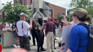 Protests Hamilton City Hall