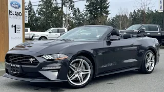 2022 Ford Mustang Premium Convertible + 2.3L High performance 330 Hp Review | Island Ford.