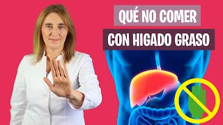 Los PEORES ALIMENTOS para HÍGADO GRASO | No comas con tienes hígado graso | Nutrición y Dietética