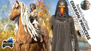 Charon Lieutenant & Princess Mount Assassin's Creed Odyssey Sargon Weekly Reset Items