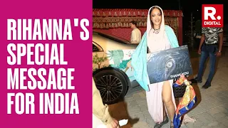 Rihanna Shines Like A Diamond At Anant Ambani, Radhika Merchant's Pre Wedding-Bash In Jamnagar