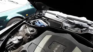 Розряд основного акамулятора Мерседес W216 W221/How to discharge a Mercedes W216 W221 battery