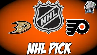 Anaheim Ducks vs Philadelphia Flyers 1/4/22 NHL Free Pick Free NHL Betting Tips